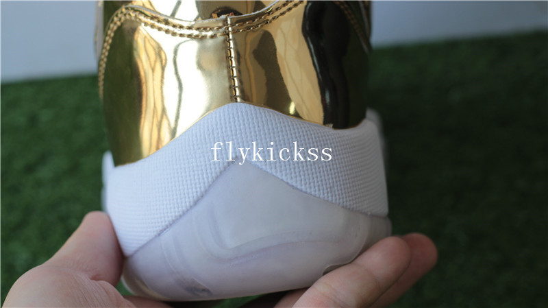 Authentic Air Jordan 11 Pinnacle Gold PE